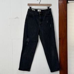 Universal Thread Gray Vintage Straight Jeans Size 8